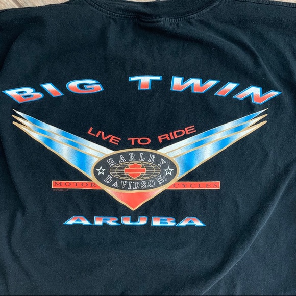 Vintage Y2K Harley-Davidson tee 100% cotton - Picture 8 of 9